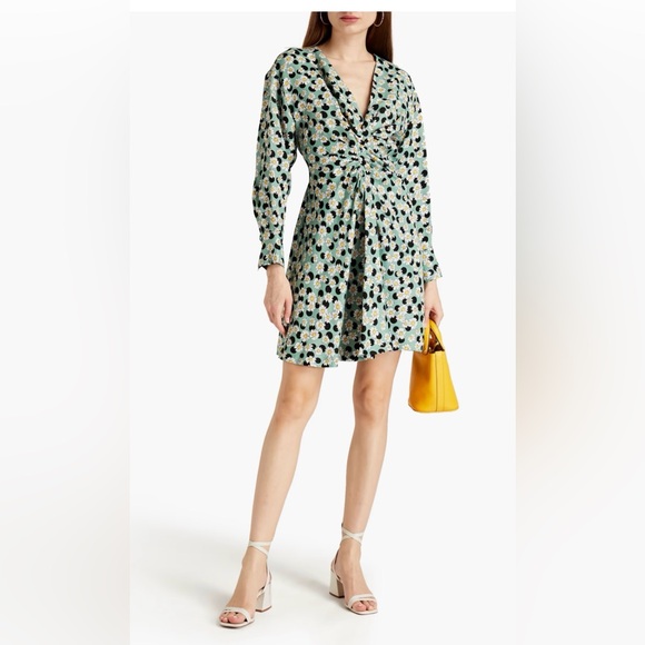 Sandro Multicolor Long Sleeve Dress - Picture 2 of 7